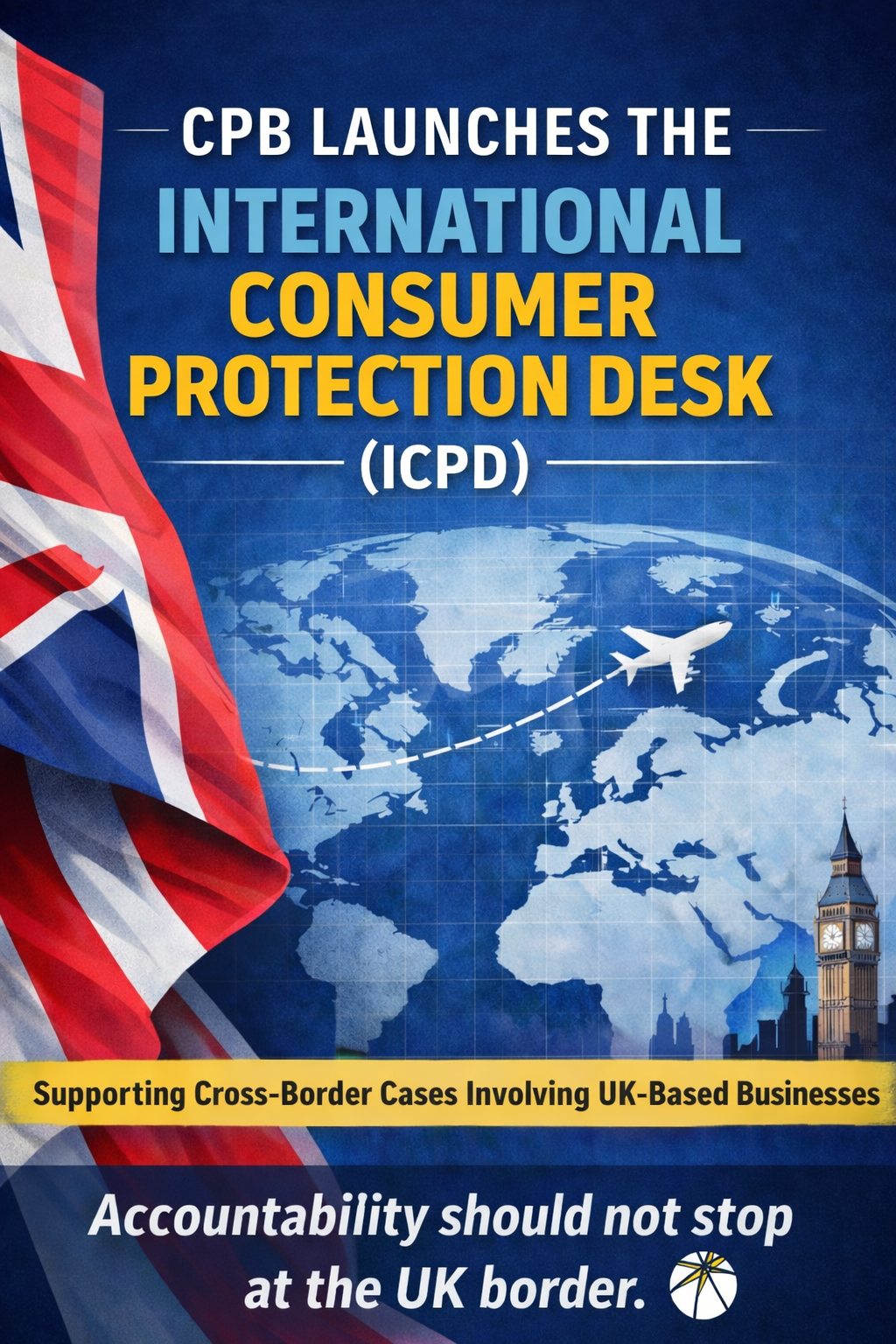 CPB International Consumer Protection Desk poster