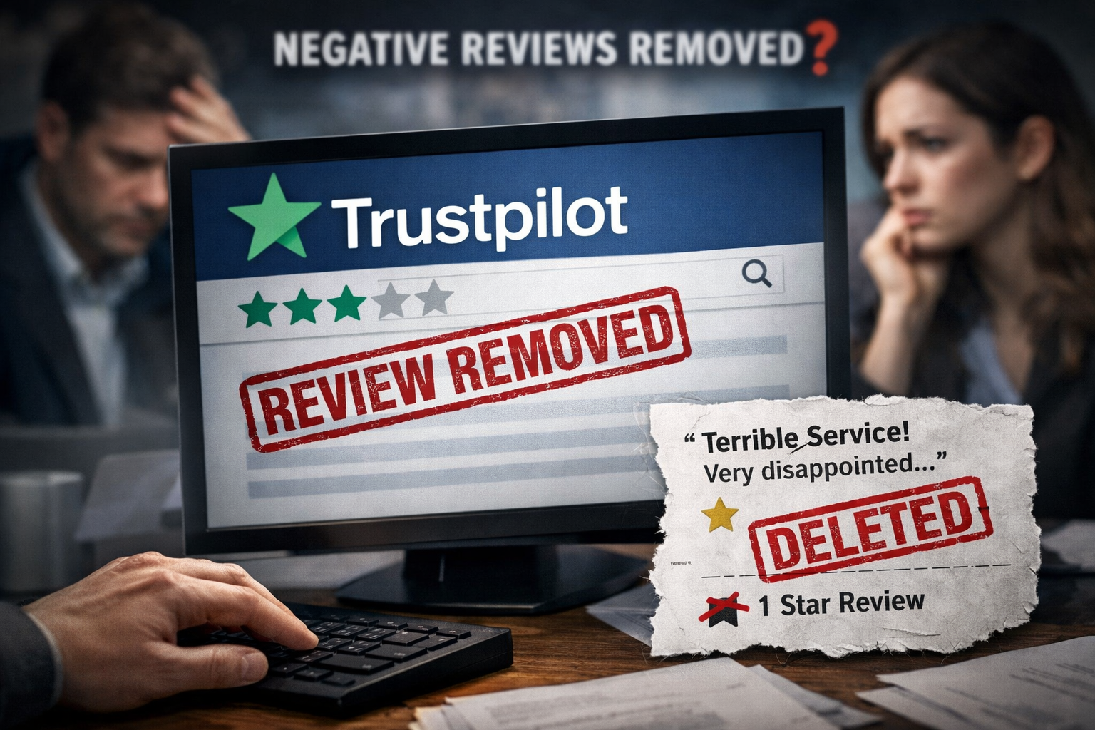 Trustpilot Negative Review Removal